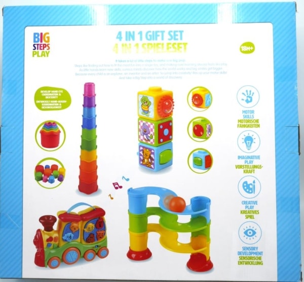 Playgo 4 in 1 giftset voor de allerkleinste