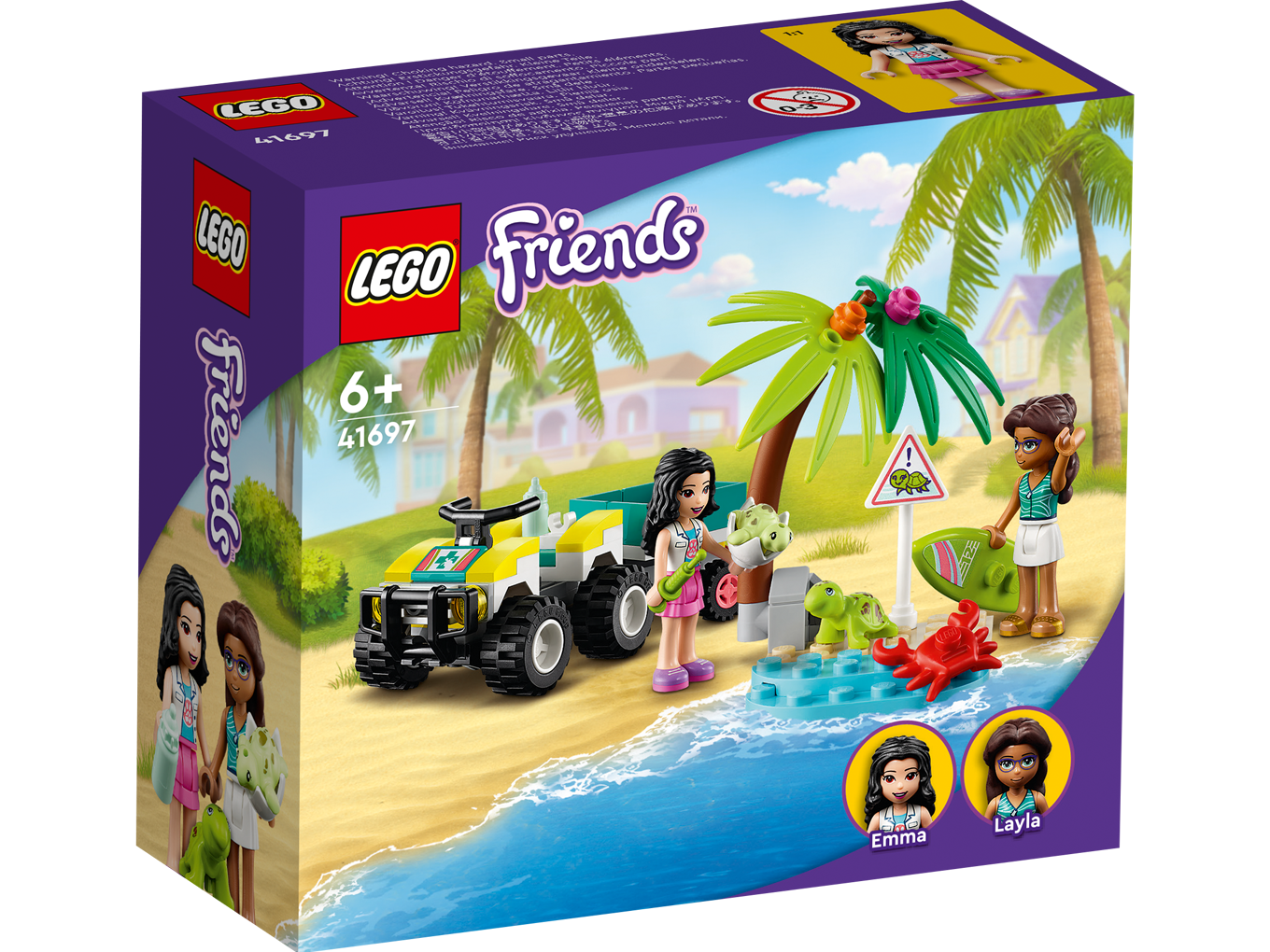 LEGO Friends - 41697 Schildpadden Reddingsvoertuig