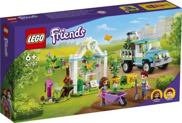 LEGO Friends - 41707 Bomenplantwagen en boomkwekerij