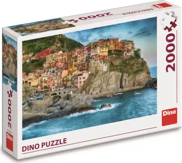 Dino Puzzel - Uitzicht op Manarola Italië - 2000 Stukjes