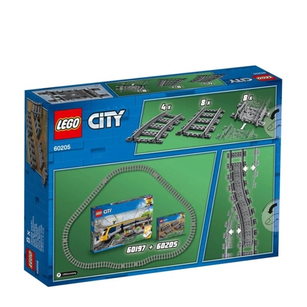 LEGO City - 60205 Flexibele rails 20-delig