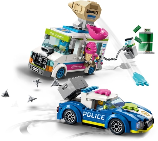 LEGO City - 60314 Ice cream launcher met politiewagen