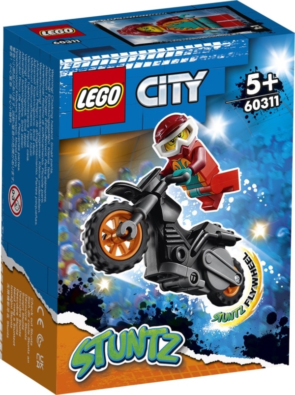 LEGO City - 60311 Stuntz Vuur Stuntmotor