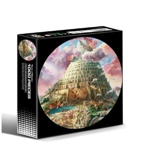 Puzzel Rond - Toren van Babel - 1000 stukjes