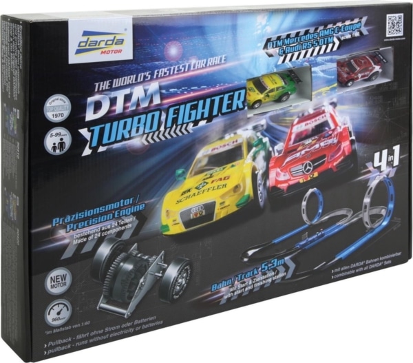 Darda DTM Turbo fighter race baan 5.3 meter lang