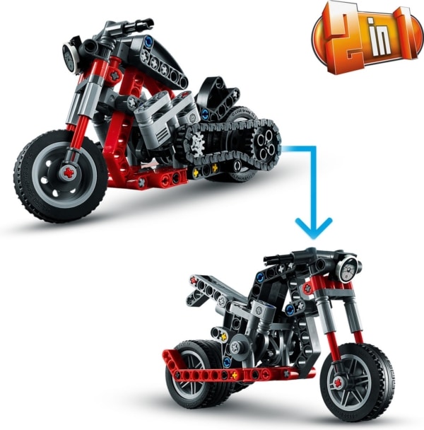 LEGO Technic - 42132 Speelgoedmotor 2in1