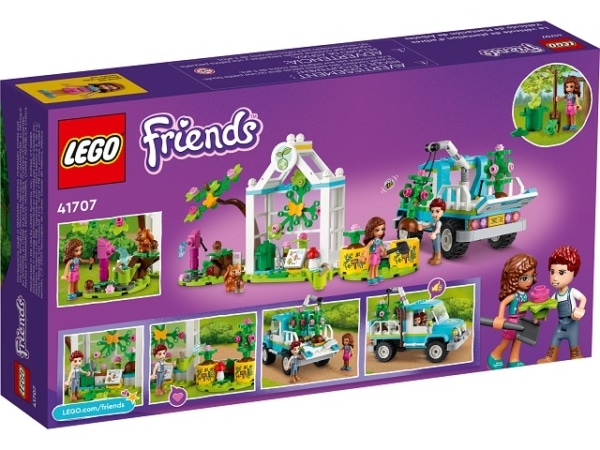 LEGO Friends - 41707 Bomenplantwagen en boomkwekerij