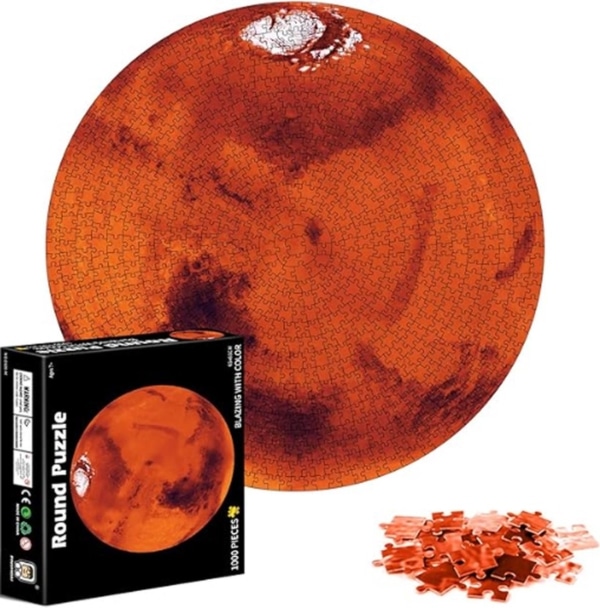 Puzzel Rond - Mars - 1000 Stukjes
