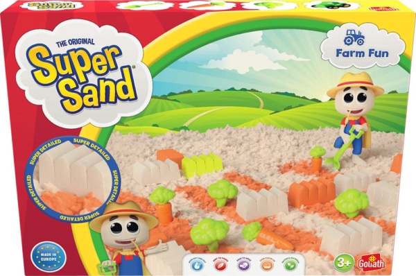 Goliath Super Sand boerderij met super zand binnen spelen