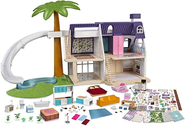 Mymy City speelhuis, het palmenhuis met heel veel speeltjes
