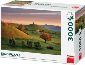 Dino Puzzel - De zon komt op in Zwitsers Svycarsko - 3000 Stukjes