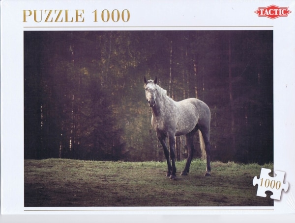 Tactic Puzzel - Paard aan een bosrand - 1000 Stukjes