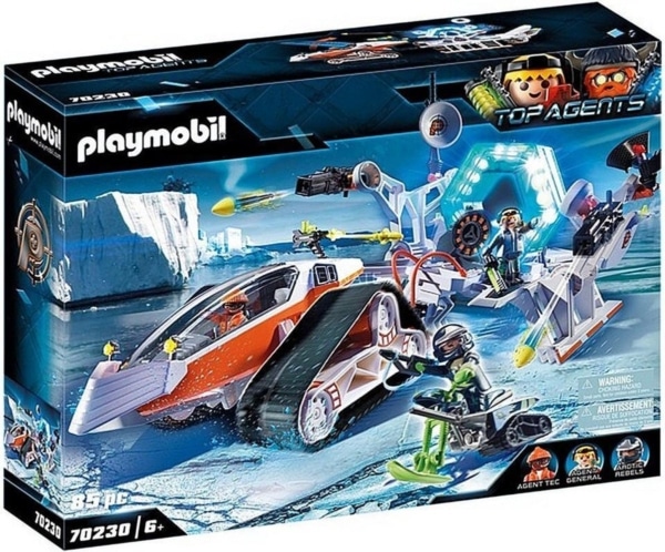 Playmobil Top agents spy team commando slee 70230