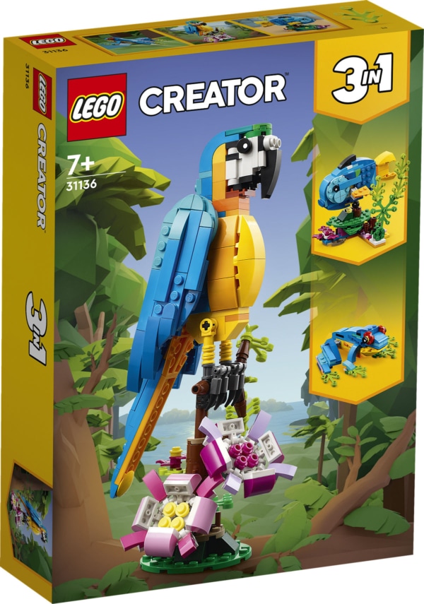 LEGO Creator - 31136 Exotische papegaai