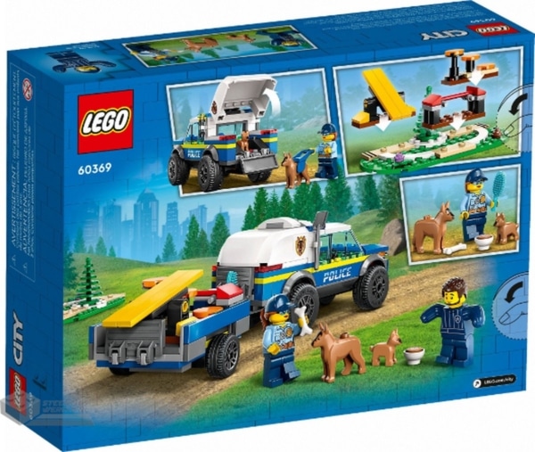 LEGO City - 60369 Mobiele training set voor politiehonden