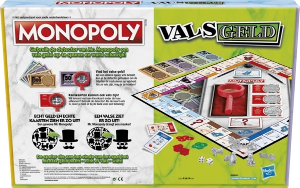 Hasbro gaming monopoly vals geld spel