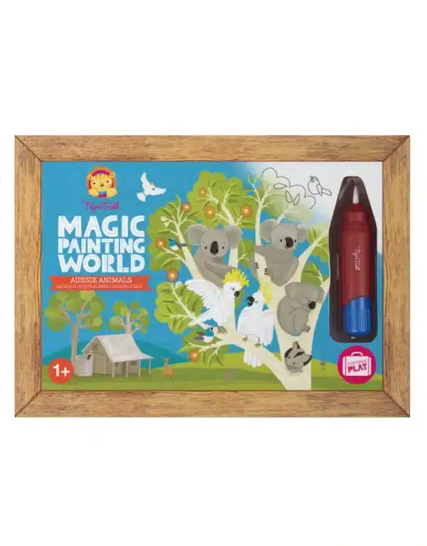 Magic painting world over Aussie animals