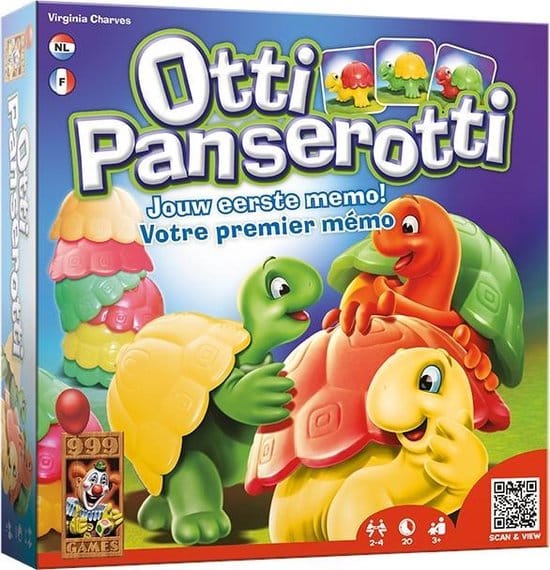 999 Games Otti panserotti jouw eerste memo spel