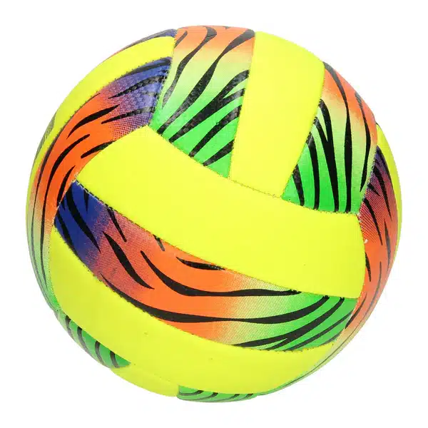 Volleybal met tijgerprint in 3 verschillende kleuren