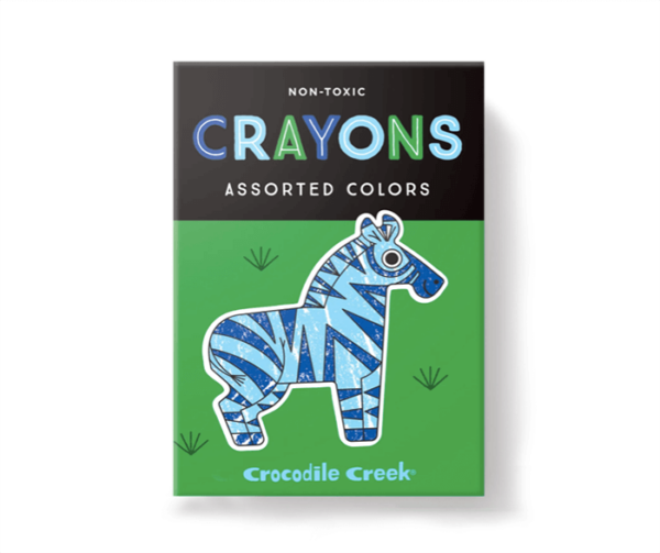 Color en create plakken en kleuren crocodile creek