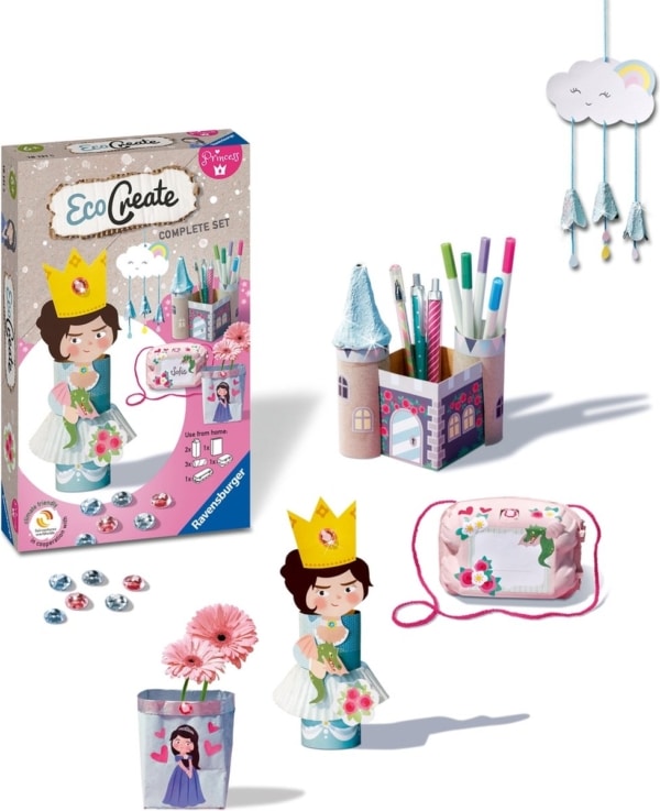 Ravensburger eco create hobby set mini Princessen