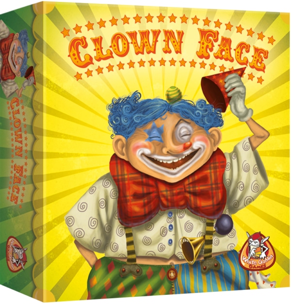 White Goblin Clown face spel