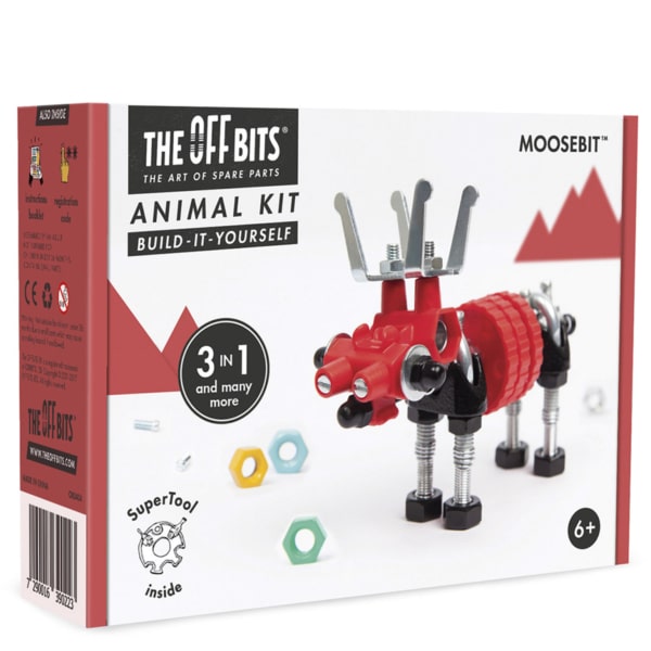 The off bits animal kit bouwpakket 21 delig