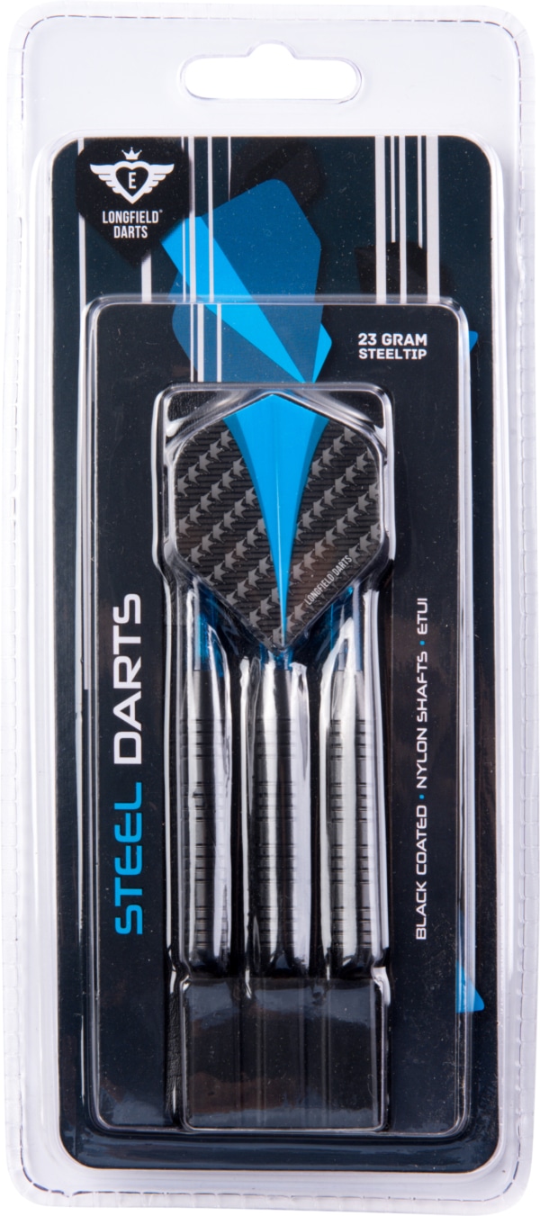 Longfield dart steeltip dartpijlen 23 gram met hoesje