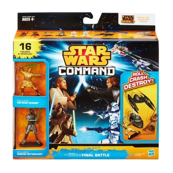 Star wars command final battle set met 16 figuurtjes