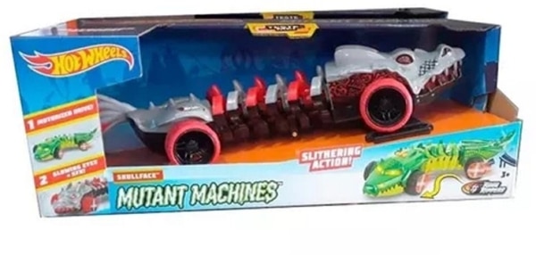 Hotwheels mutant machine met licht en geluid grijs