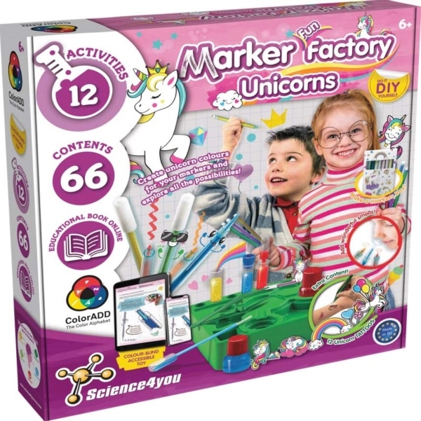 Science 4 You marker factory met unicorns