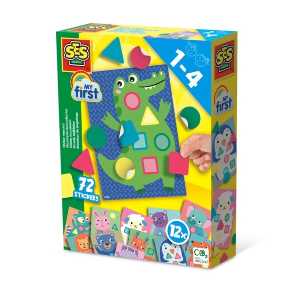 Ses My first – Sticker mozaïeken met 72 stickers