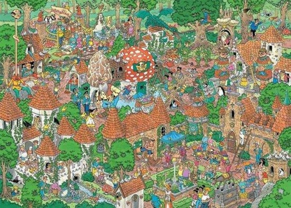 Jan van Haasteren puzzel Efteling Fata Morgana - 1000 stukjes