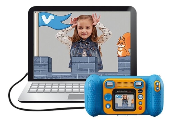 Vtech kidizoom fun camera blauw 9 in 1