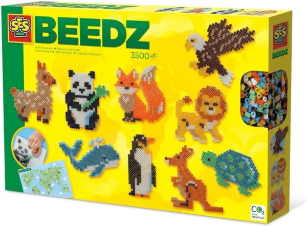 Ses Beedz 2100 strijkkralen schattige familie dieren