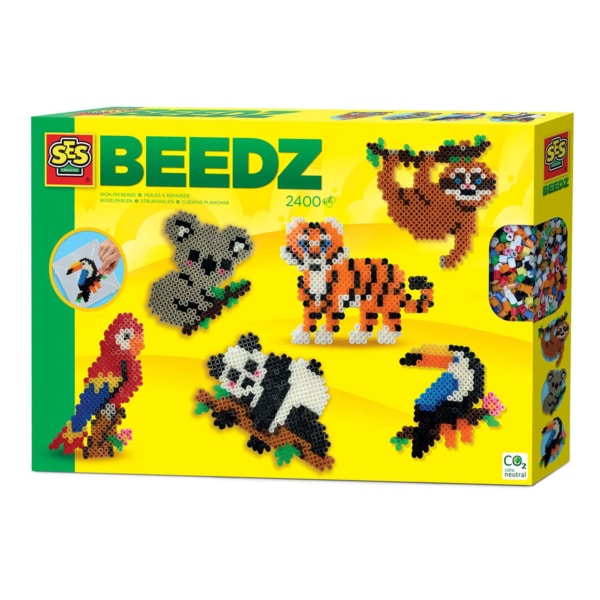 Ses Strijk kralen jungle dieren
