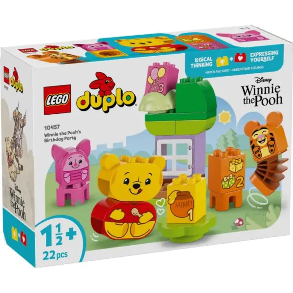 Lego Duplo het verjaardagsfeest van winnie the poeh disney 10457