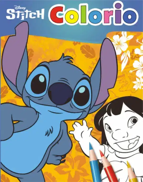 Stitch kleurboek met 32 pagina's