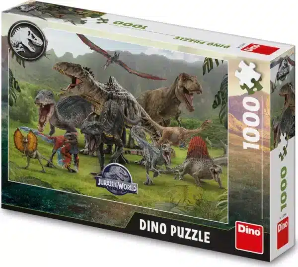Dino puzzel Jurassic world - 1000 stukjes