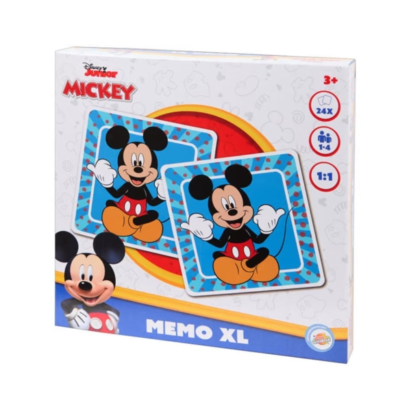 Disney Mickey fun memo spel xl 24 stukjes