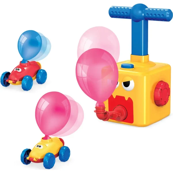Grappige ballonen auto (2 stuks) met starter