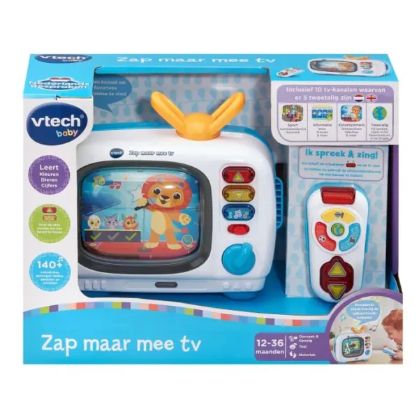 Vtech zap maar mee TV met licht en geluid